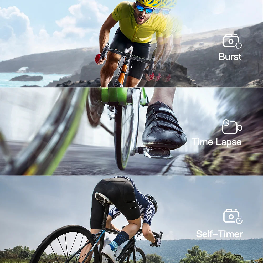 4K 24 FPS 20MP Wi-Fi Waterproof Underwater Action Camera F3430