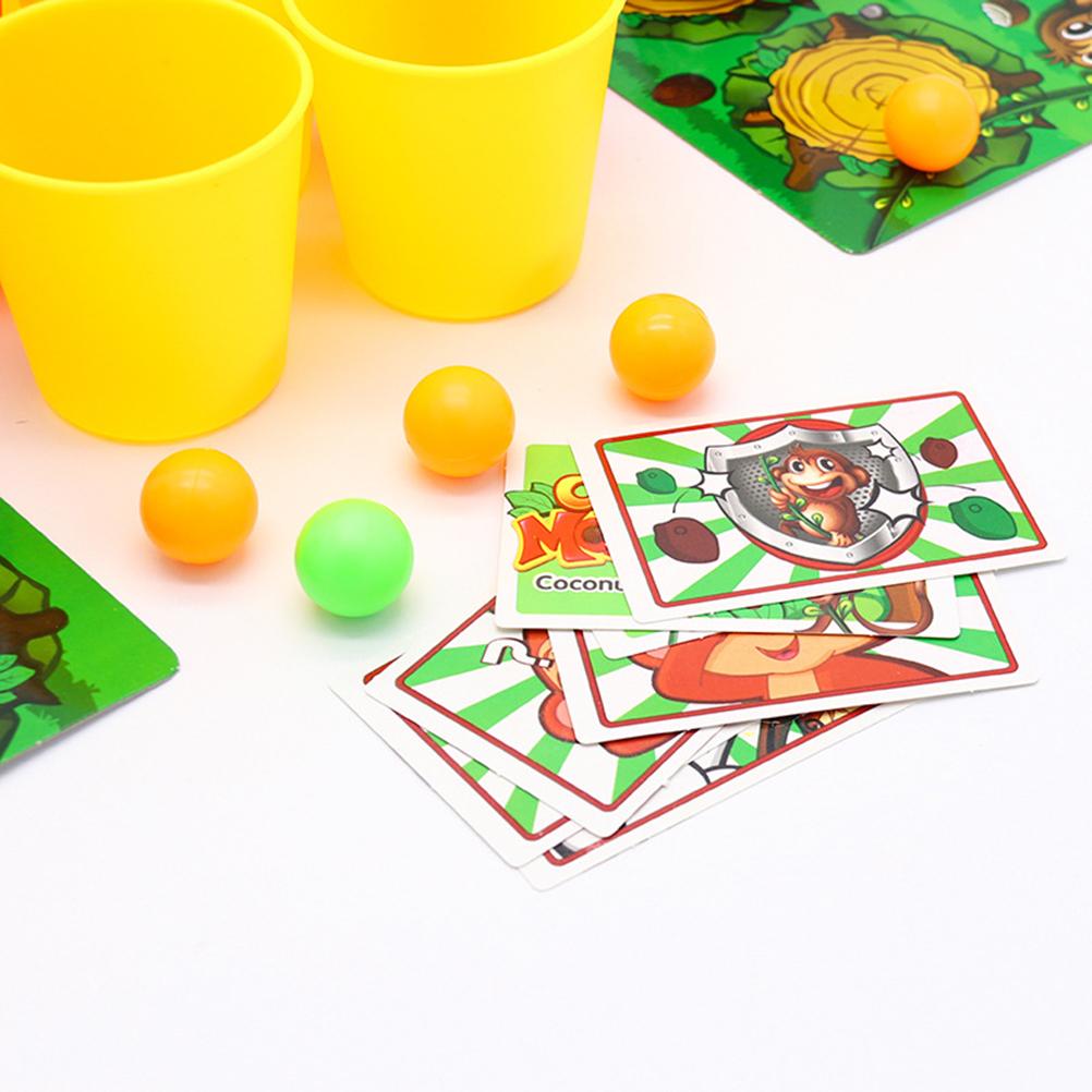 Funny Monkey Shooting Basket Toy Party Board Game U840566