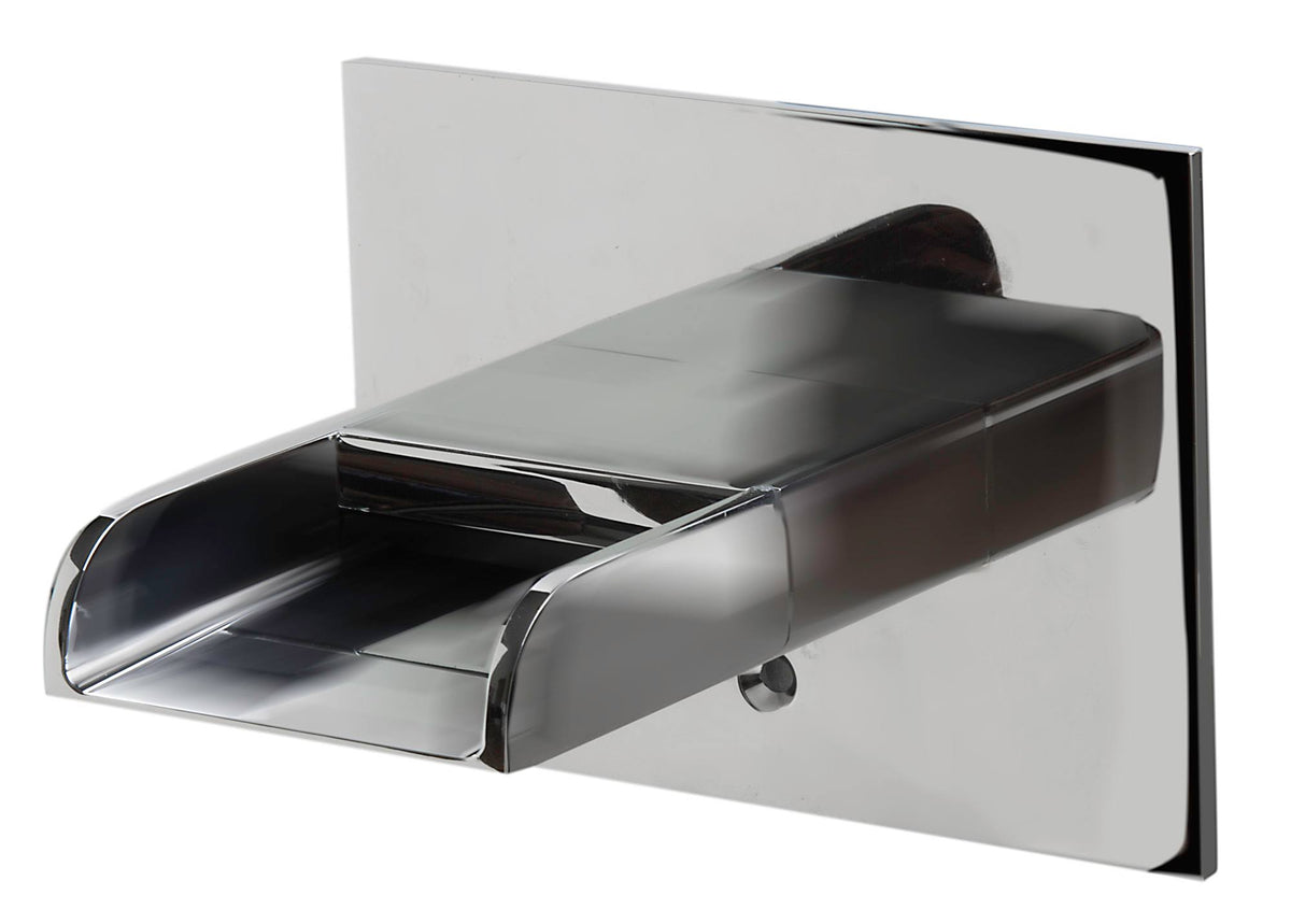 Polished Chrome Waterfall Tub Filler T85976
