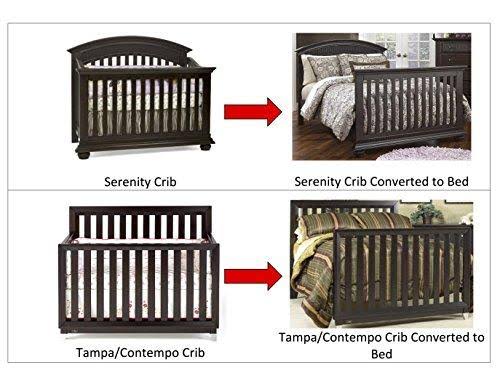 Solid Wood Full Size Conversion Kit Bed Rails W656