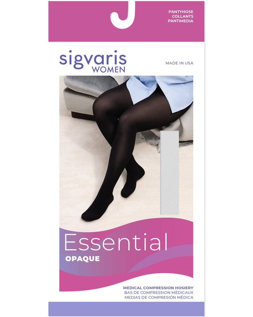 20-30 mmHg Select Comfort Pantyhose Black E519