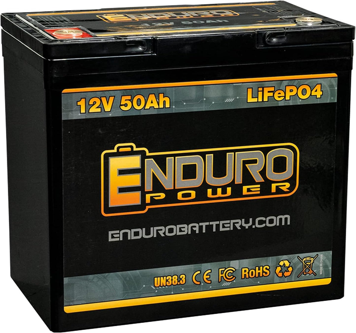 24V 50Ah LiFePO4 Lithium Deep Cycle Battery J931