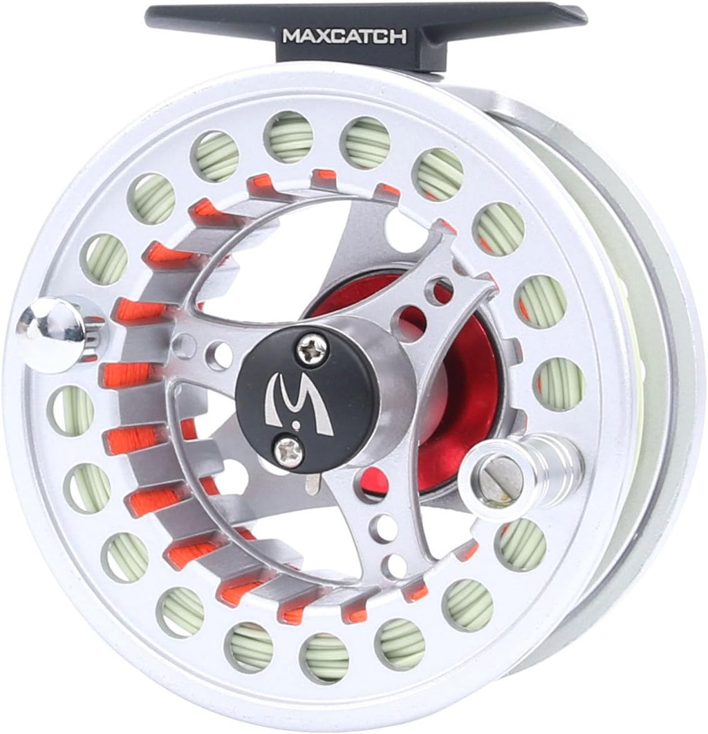 Large Arbor Fly Fishing Reel and Pre-Loaded Fly Reel with Line Combo G805238