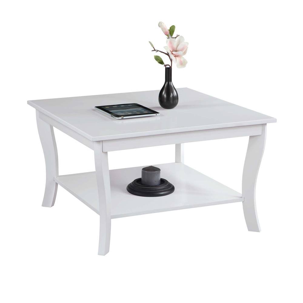 White Square Coffee Table A778351