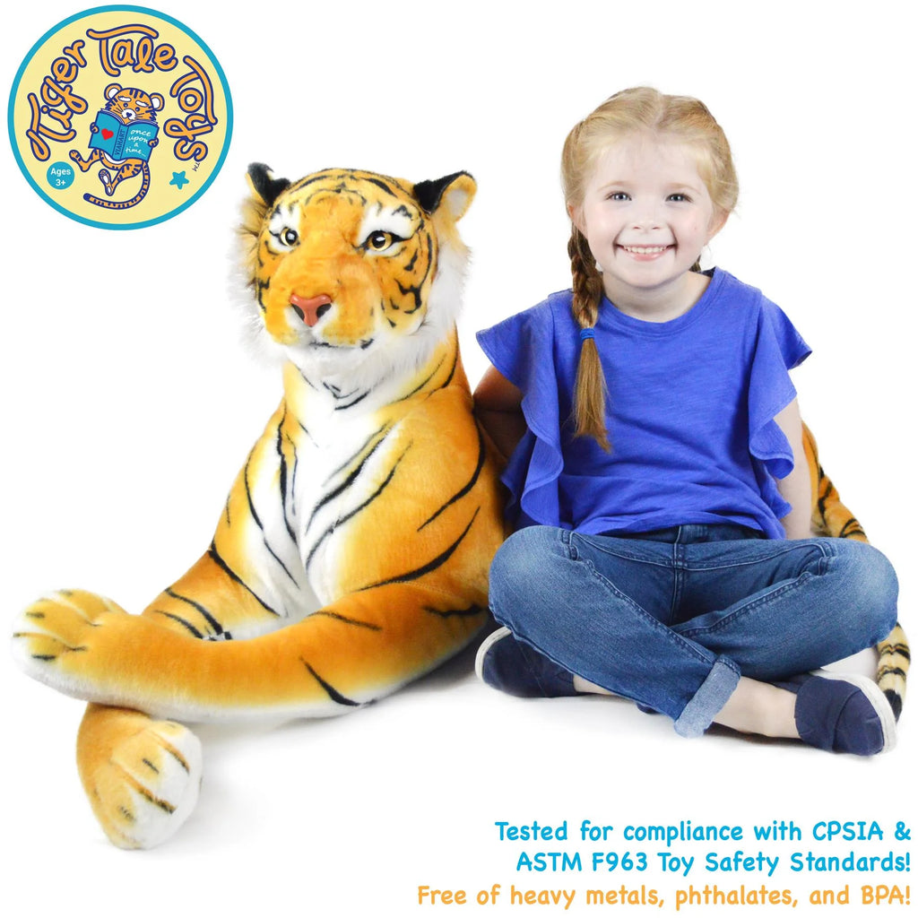 46 Inch Bengal Tiger Plush Cat S782