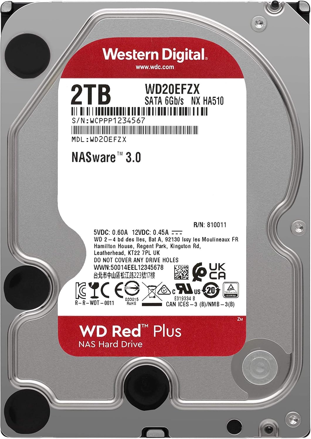 6TB NAS Internal Hard Drive HDD D981990