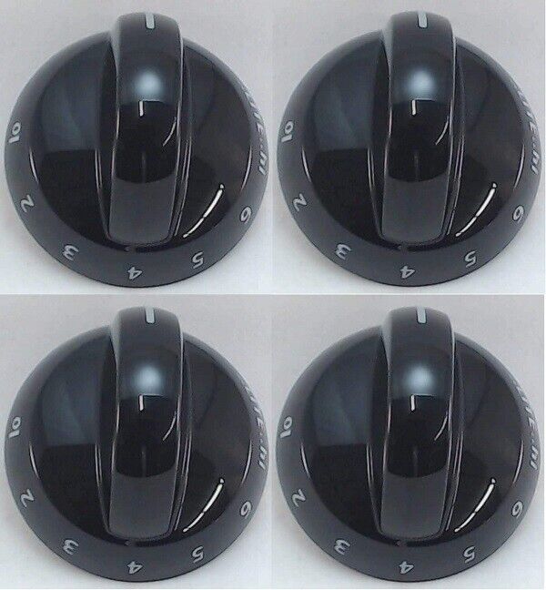 4 Burner Knobs Compatible With Frigidaire Range Q48041