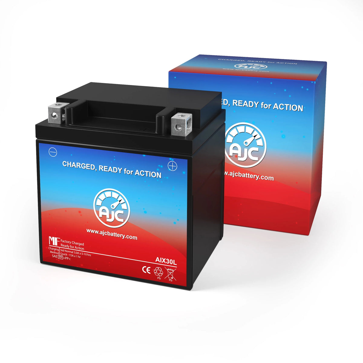 1997CC Motorcycle Replacement Battery J636688