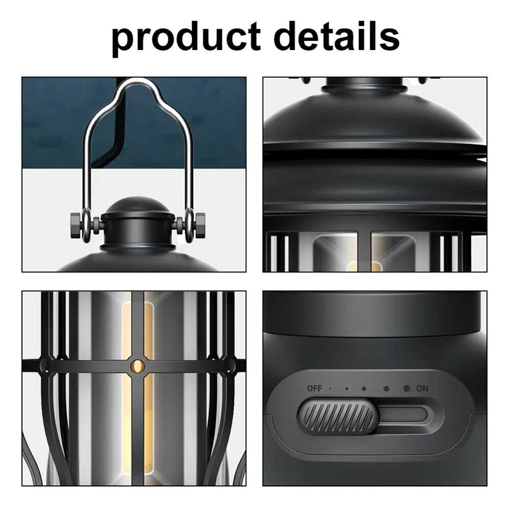 Portable Tent Lantern with Handle A899