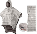 Thermal Poncho Wearable Hooded Blanket Sleeping Bag Cloak with Stuff Sack T130115