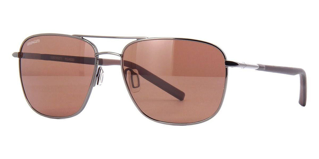 Shiny Gunmetal Sunglasses U3664