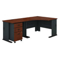 48W Corner Desk with Return and Mobile File Cabinet O23396