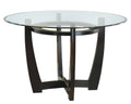 Round Table in Cappuccino O563051