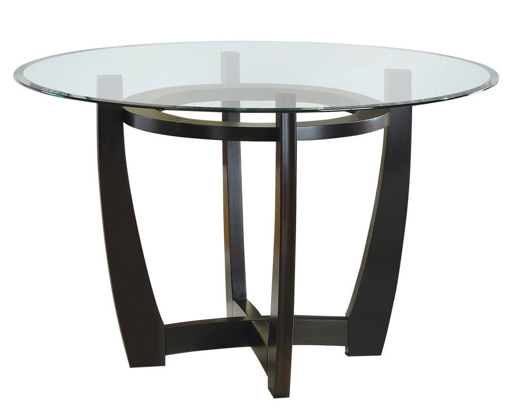 Round Table in Cappuccino O563051