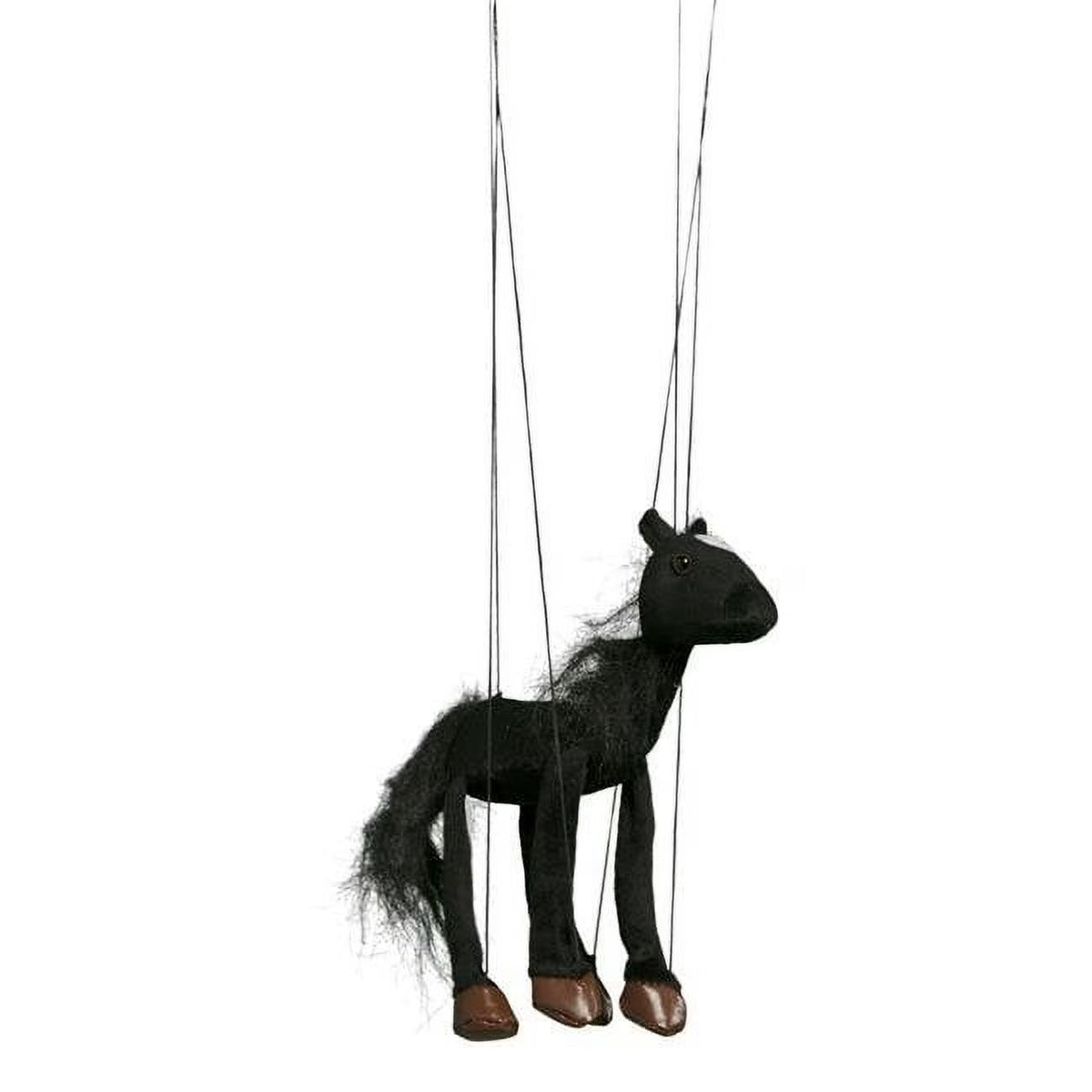 16 In. Black Baby Horse Marionette Puppet B74672
