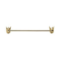 Satin Black Wall Mount Towel Bar K125