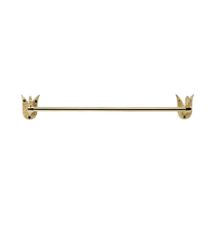 Satin Black Wall Mount Towel Bar K125