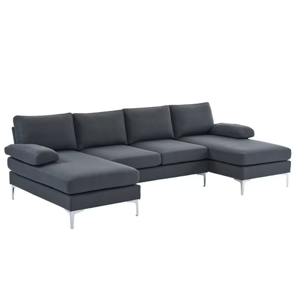Modular Sofa Dark Gray O407127