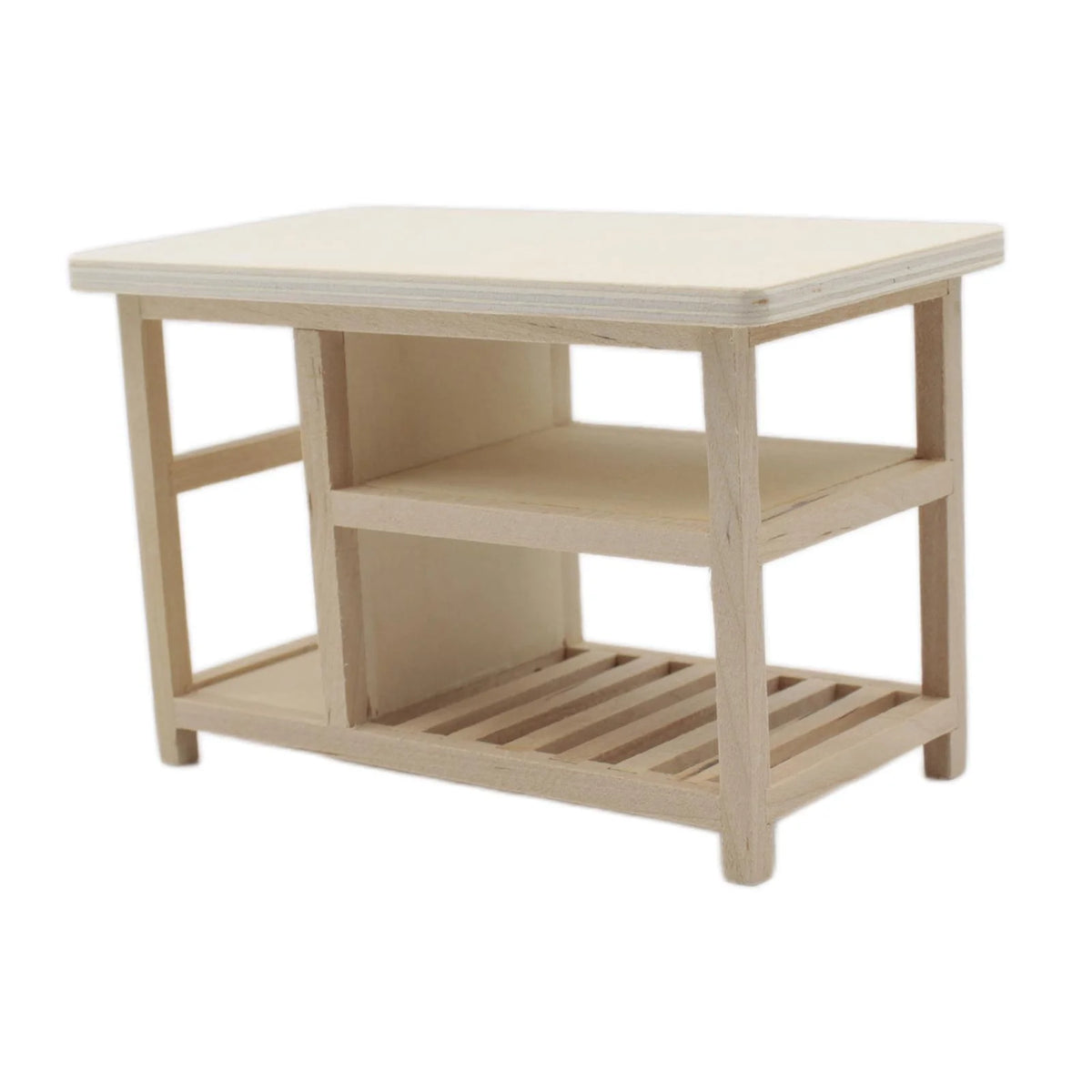 1:12 Dollhouse Wooden Furniture Table Decor H59069