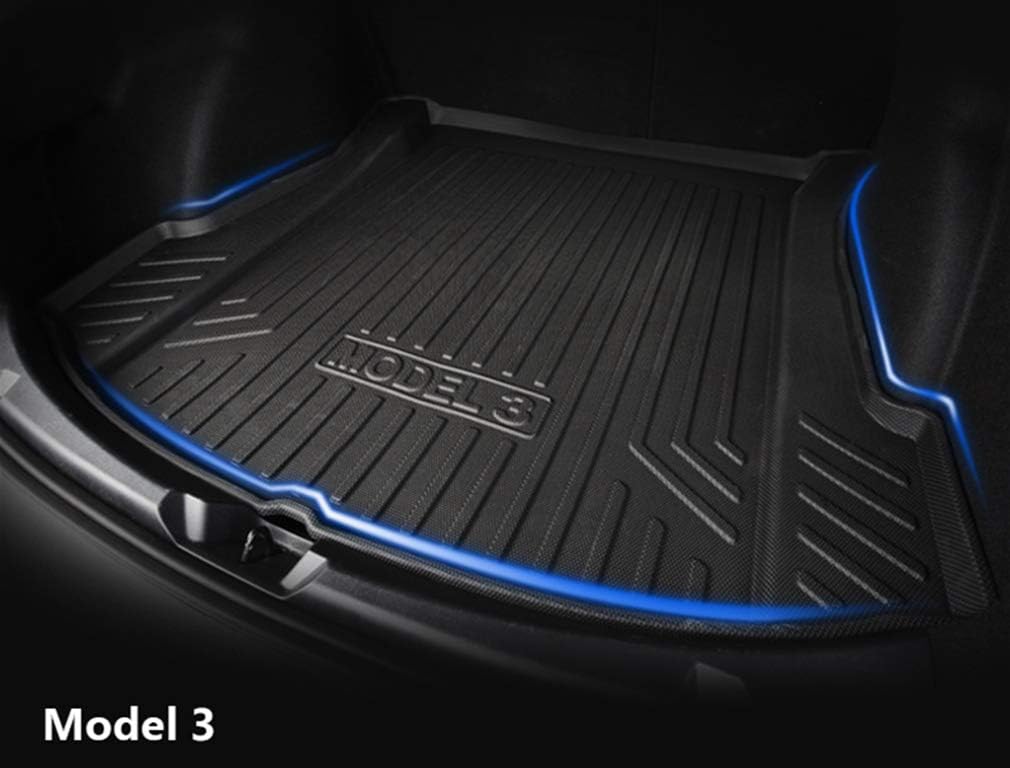 Tesla Model 3 Floor Mats Complete Set All-Weather Cargo Liner Trunk Floor Mat G297