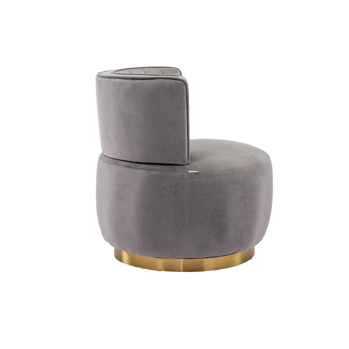 360 Degree Swivel Velvet Accent Sofa Chair A16944