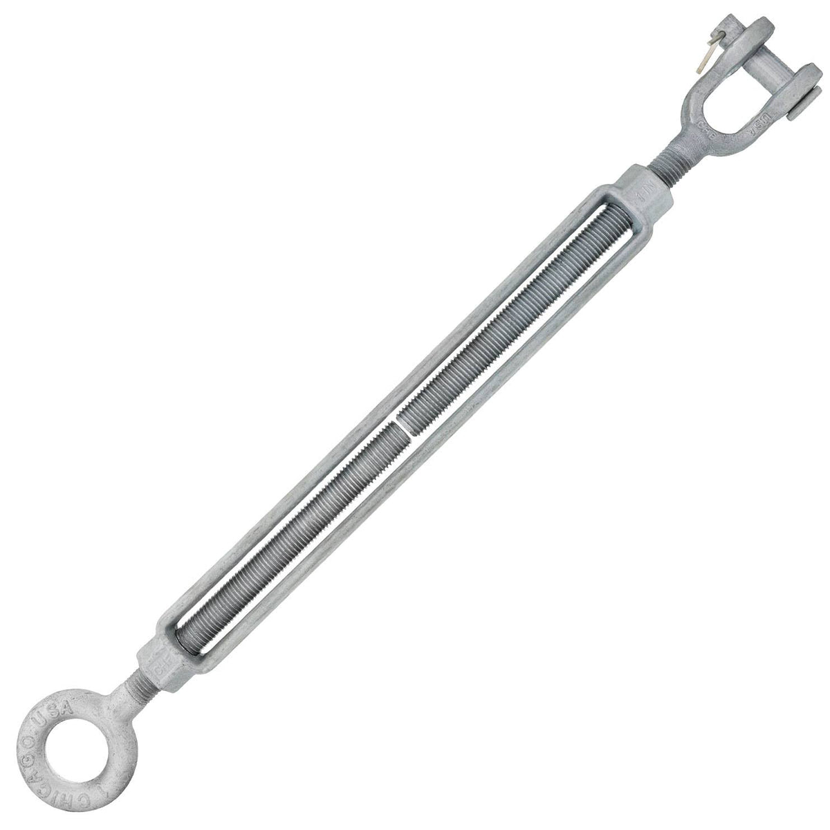 1 x 18 Hot Dip Galvanized Jaw x Eye Turnbuckle K72599