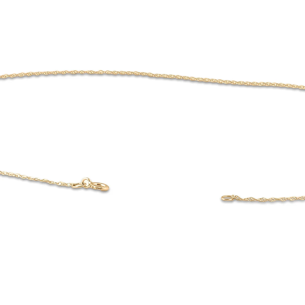 14K Yellow Gold Diamond Cross Pendant Necklace G70588