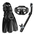 Snorkel Set with Diving Mask, Trek Fin, Dry Top Snorkel X800