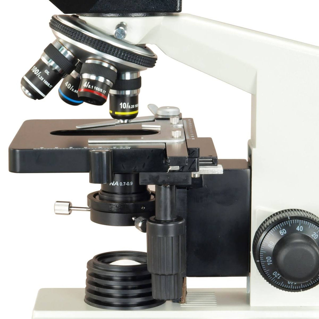 40X-2000X Digital Darkfield Binocular Compound Microscope with 3.0MP USB Camera F282