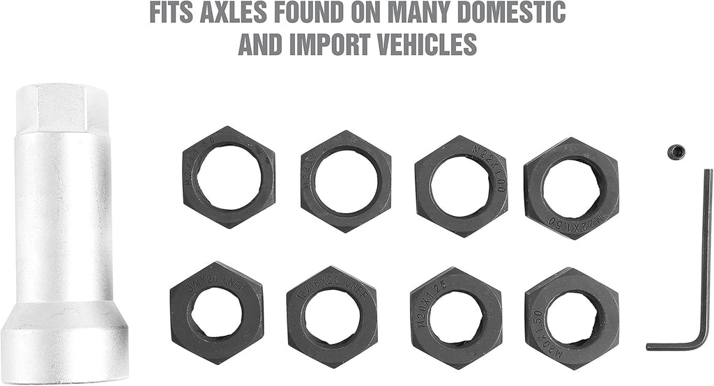 Axle Spindle Threading Set, Thread Chaser Set, Pack of 2 B207051