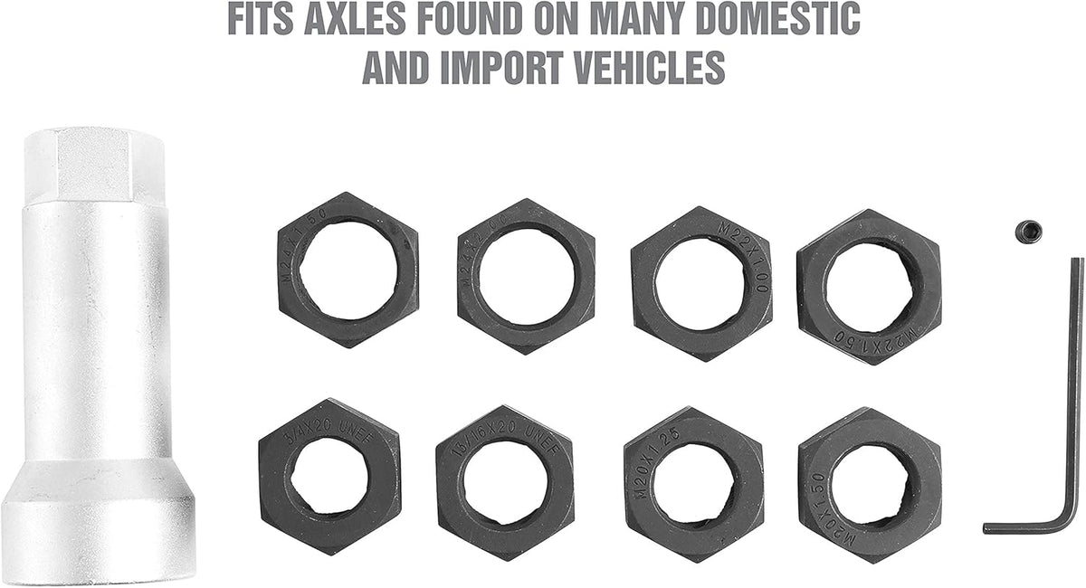 Axle Spindle Threading Set, Thread Chaser Set, Pack of 2 B207051