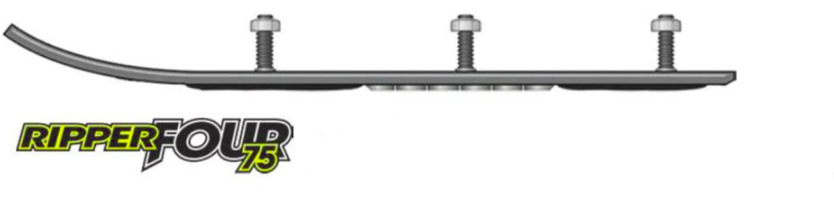Ripper Wearbar and Carbides for SKI-DOO FORMULA MACH 1 1995 E381