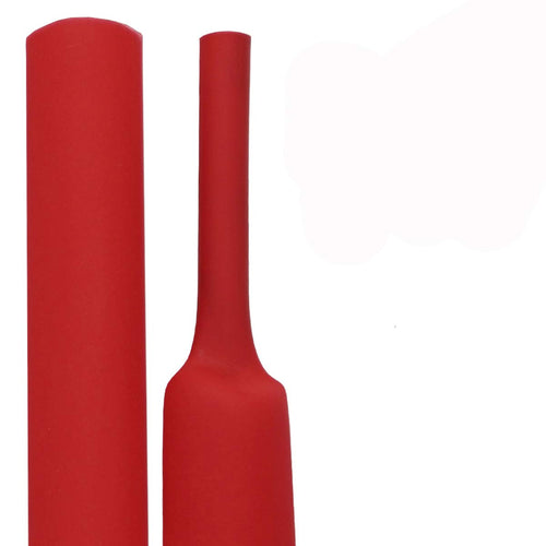 1/2 Inch 3:1 Waterproof Red Heat Shrink Tubing Pack of 2 N88617