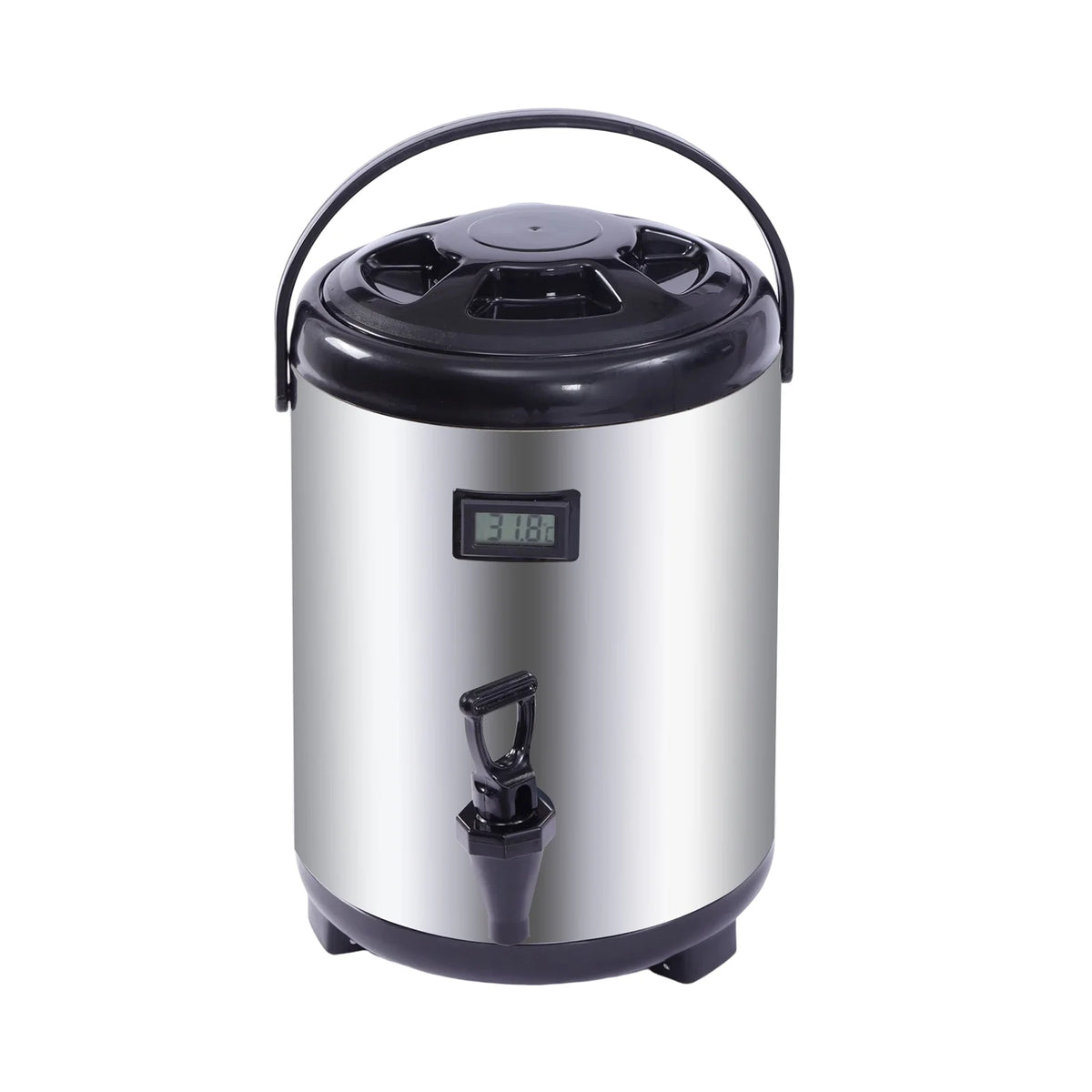 8L Stainless Steel Insulated Beverage Dispenser with Spigot O4266