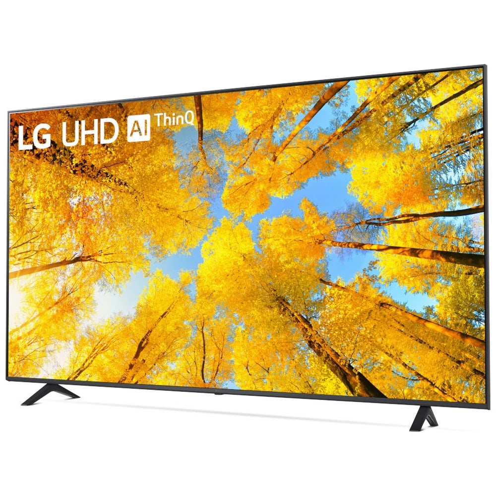 43 Inch 4K UHD Smart TV Bundle with Soundbar, TV Wall Mount Bracket and Surge Adapter B987