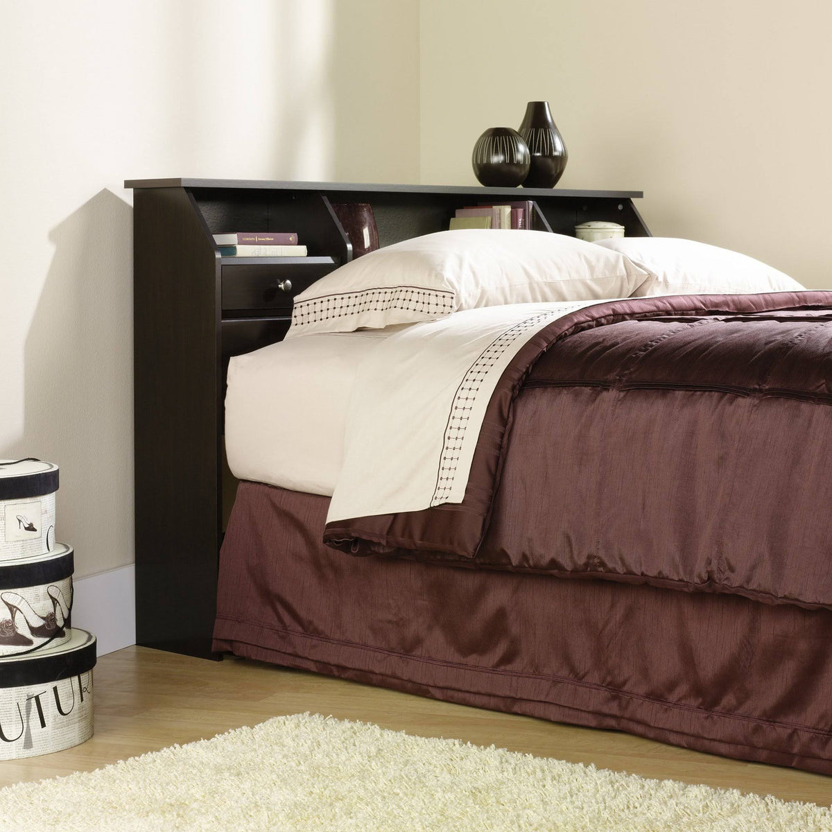 Full/Queen Bookcase Headboard H8776