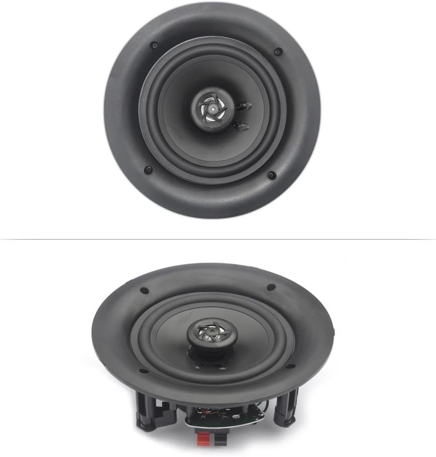 8” 4 Bluetooth 2-Way In-wall In-ceiling Speaker System with Polypropylene Cone & Tweeter U163062