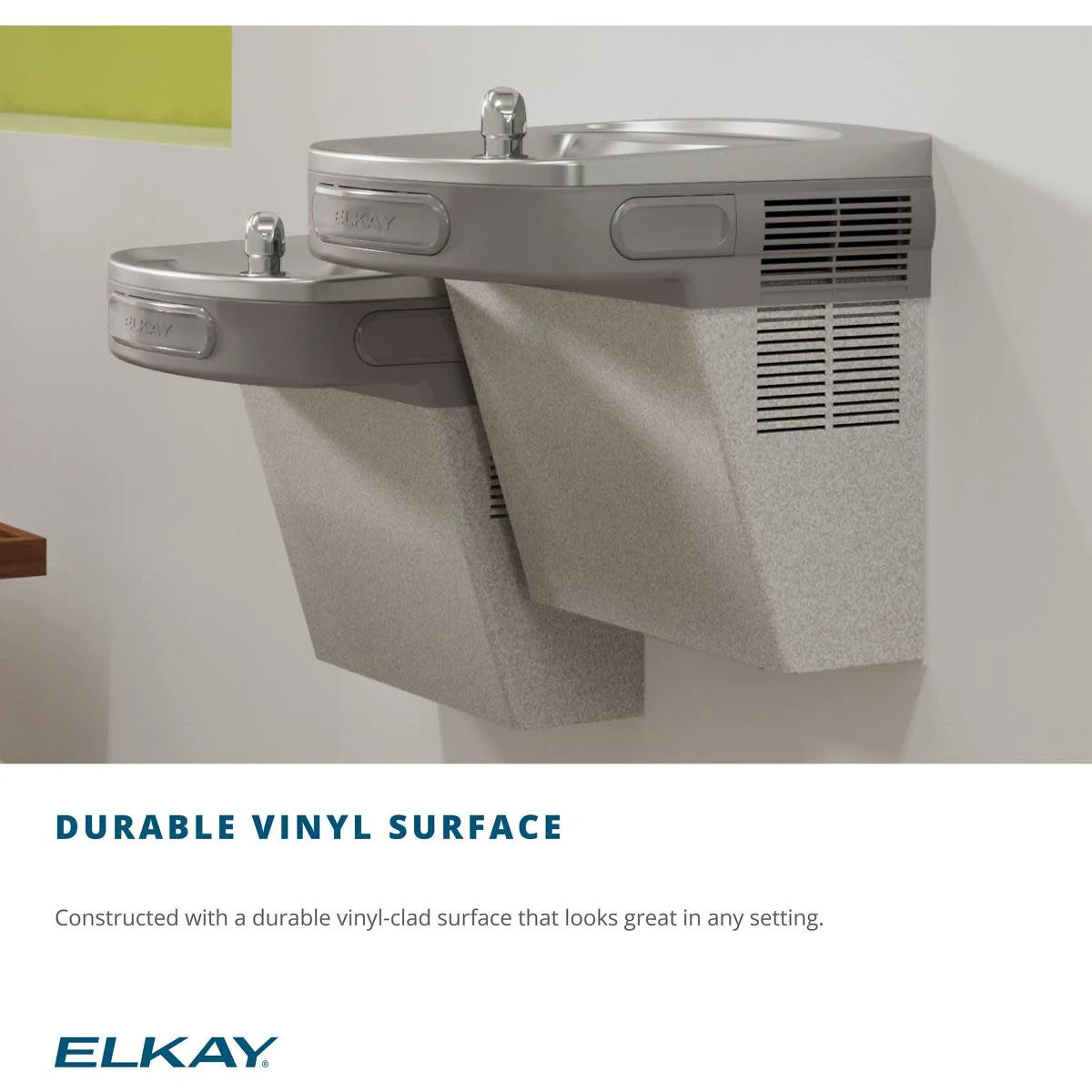 Non-Refrigerated Wall Mount Drinking Fountain D2436