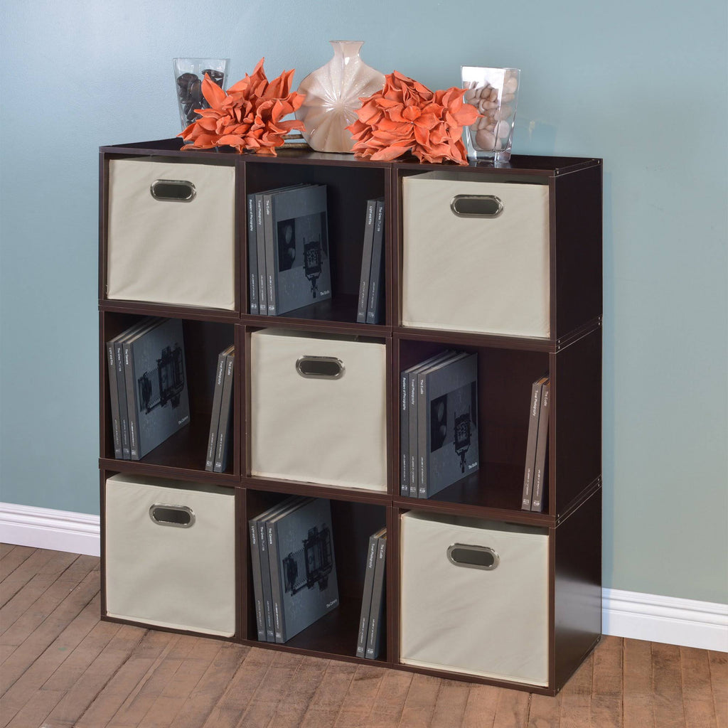 9 Cubes and 5 Canvas Bins Storage Set L308236