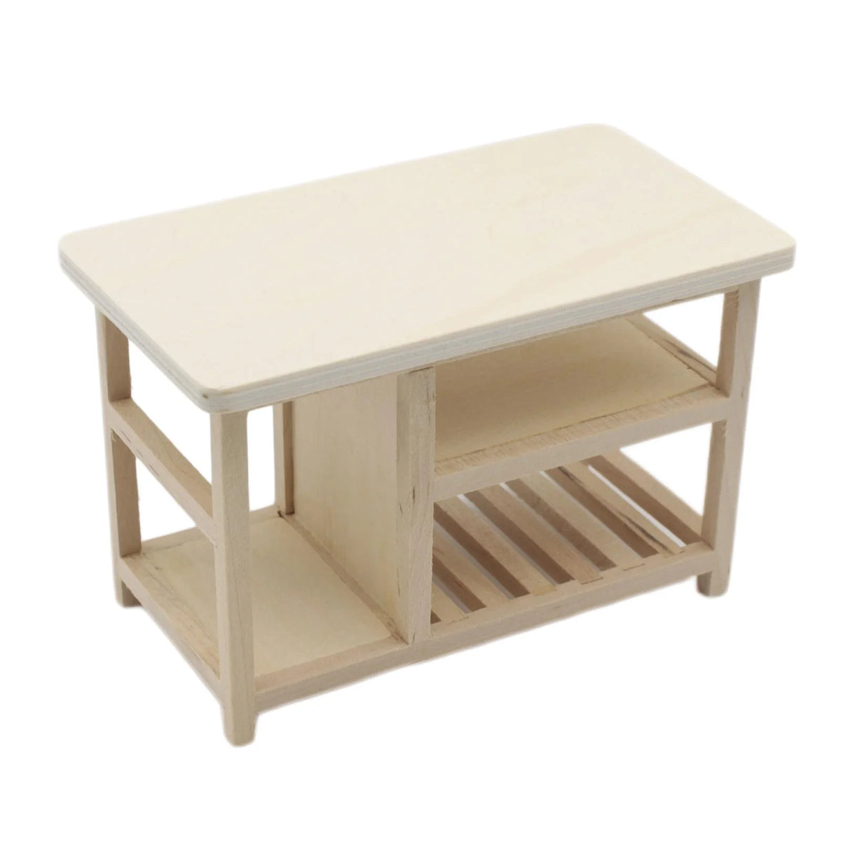 1:12 Dollhouse Wooden Furniture Table Decor H59069