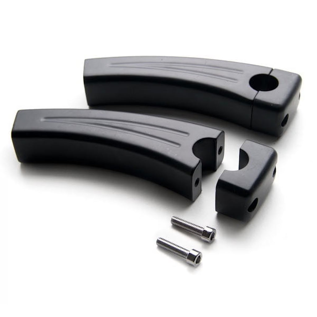5.5" Black Bike Handlebar Pullback Risers 7/8" N6947