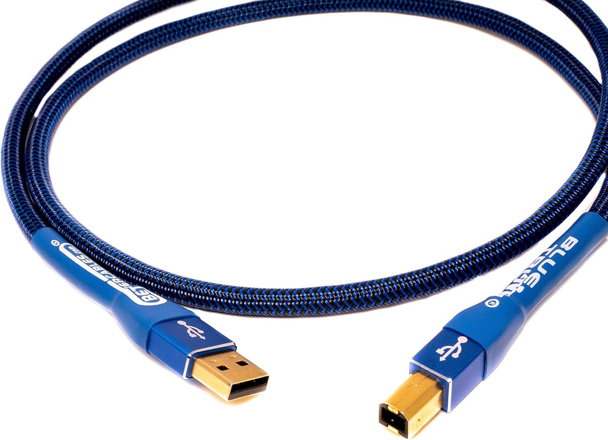USB A to USB B Silver/Copper Hybrid Cable - 3 Feet G8178