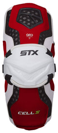 Red Lacrosse Arm Guards Size Medium W676