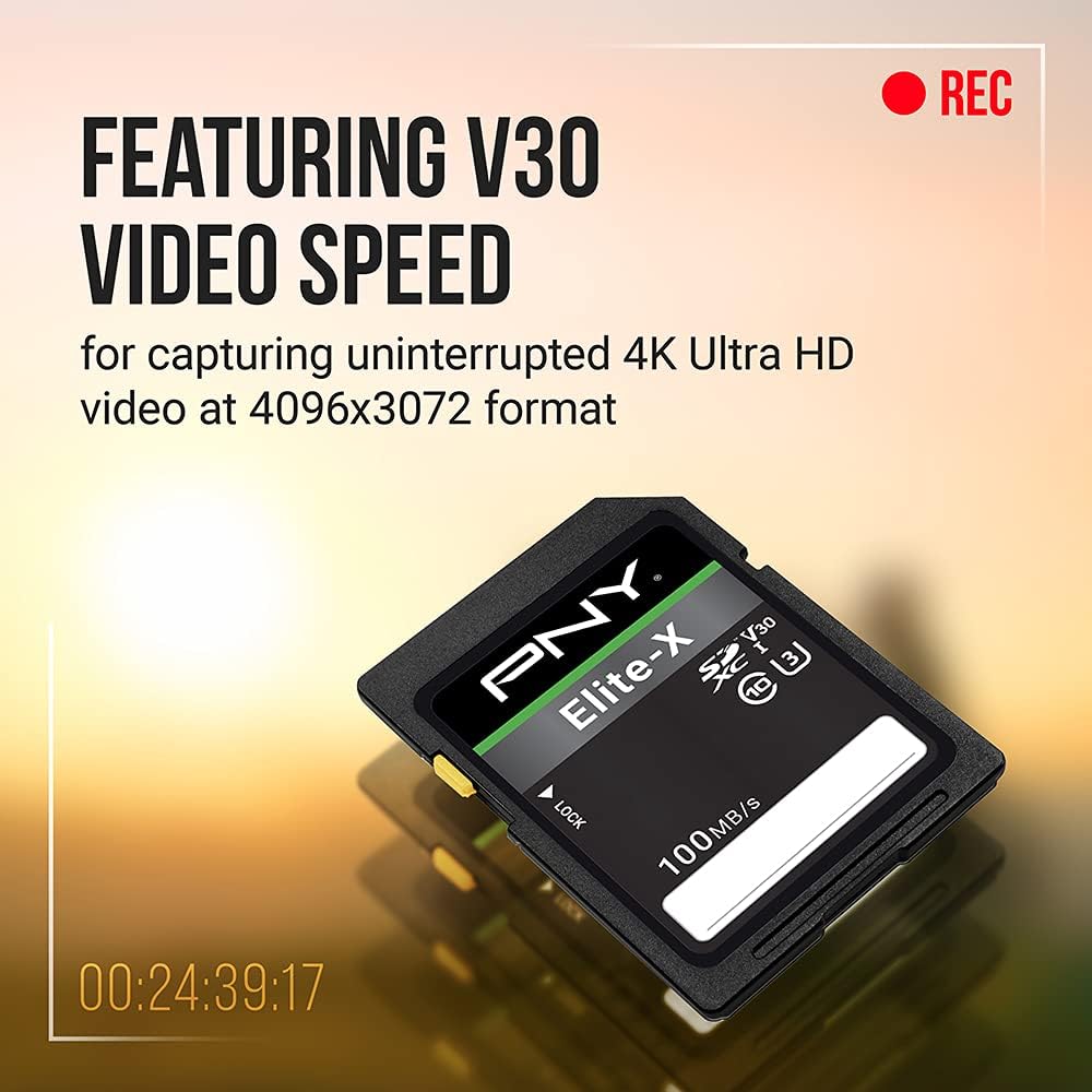 512GB Elite-X UHS-I SDXC Flash Memory Card Pack of 2 V18937