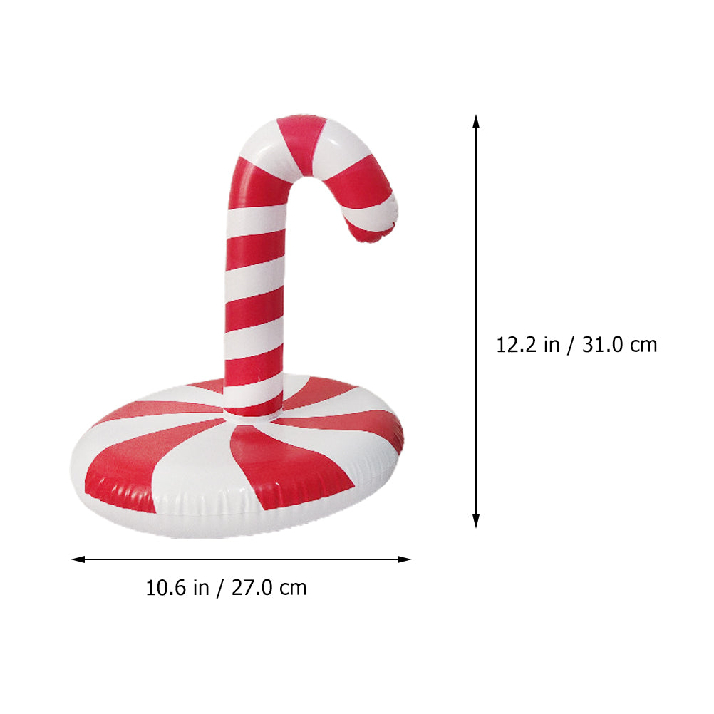 Inflatable Xmas Ring Toy Candy Toss Game G685