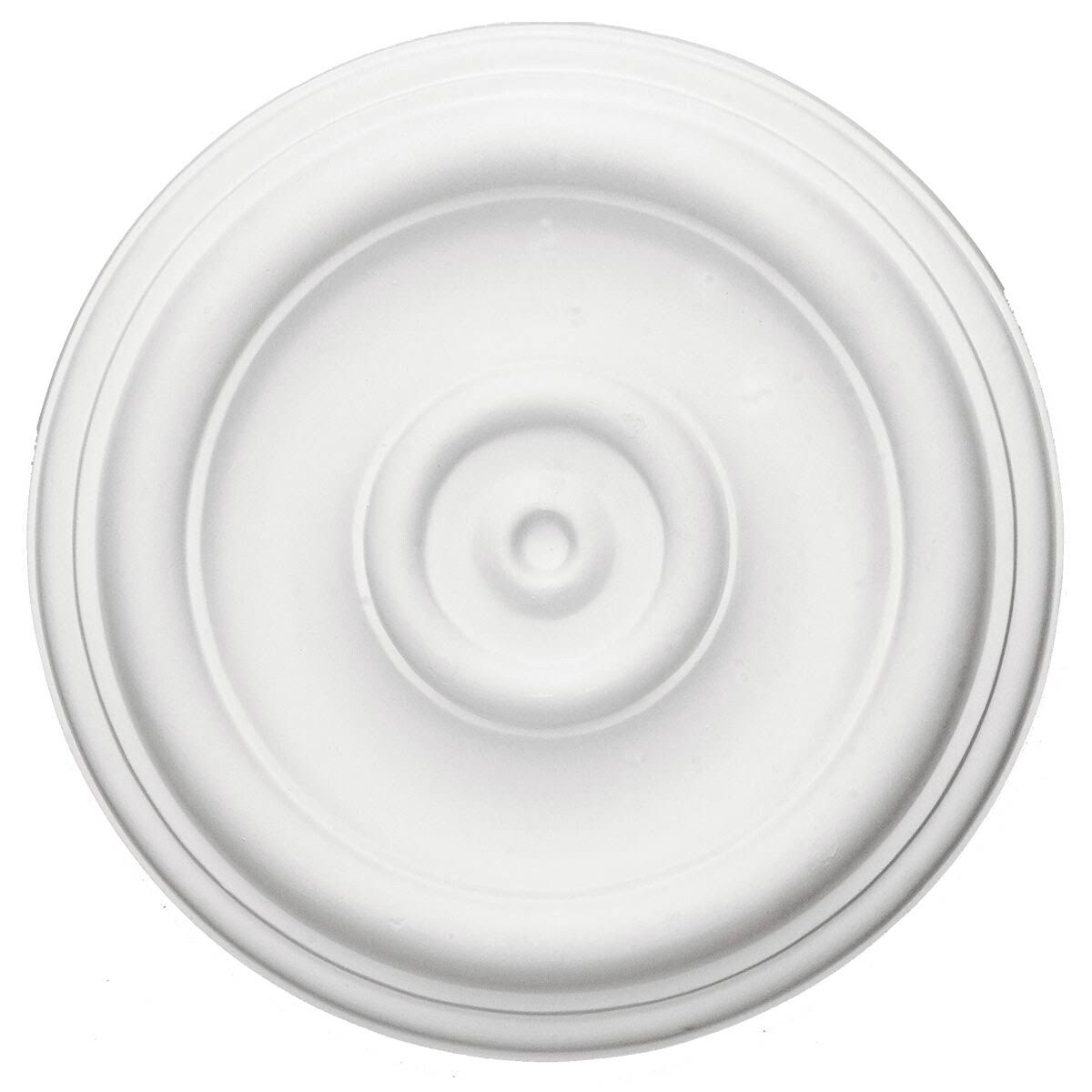 12x22OD x 1x22P Hand-Painted Pewter Ceiling Medallion X619572