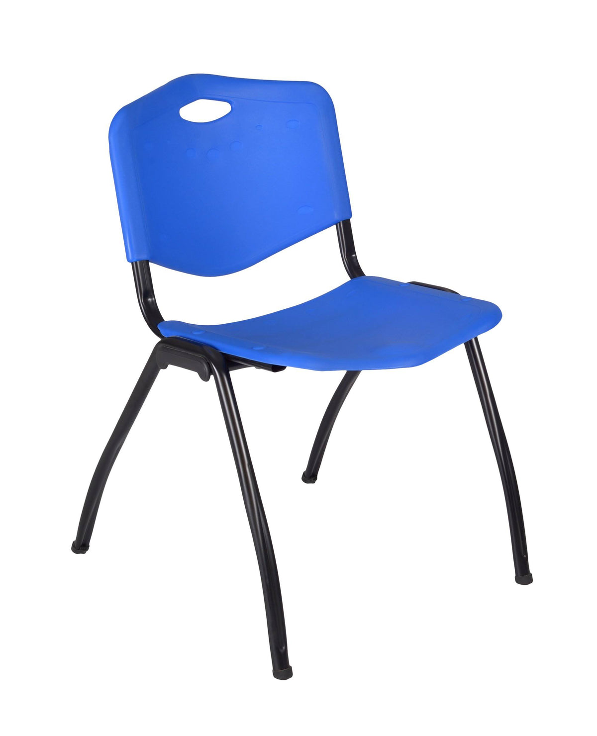 Round Breakroom Table with 4 Stack Chairs J1270