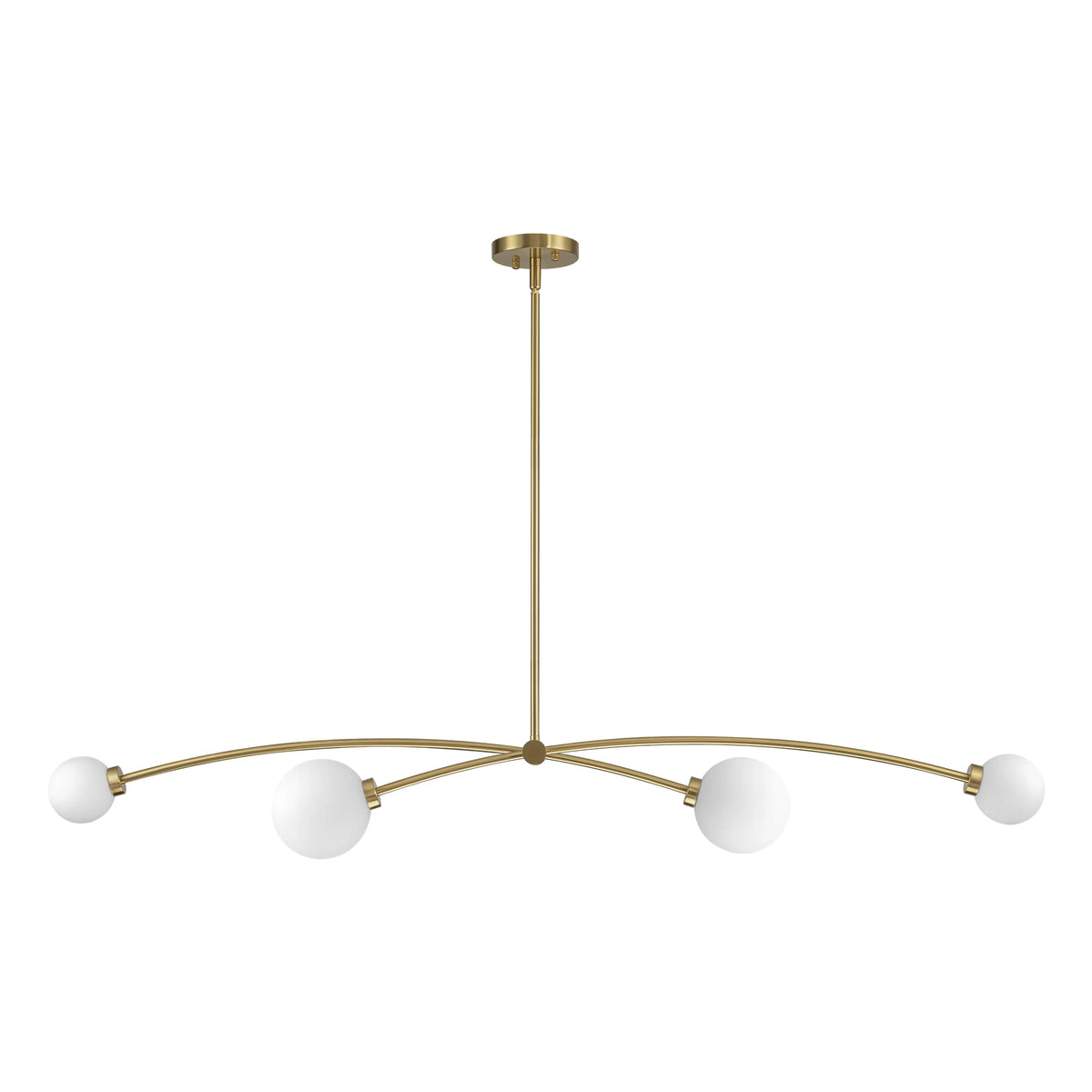4-Light Sputnik Linear Globe Pendant C21065