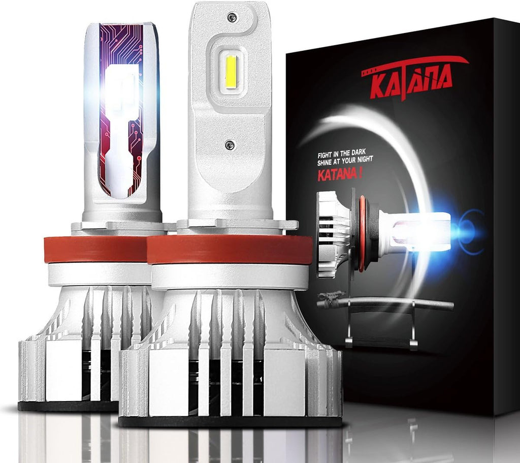 12000LM 72W 6500K LED Bulbs Conversion Kit, Pack of 2 W80225