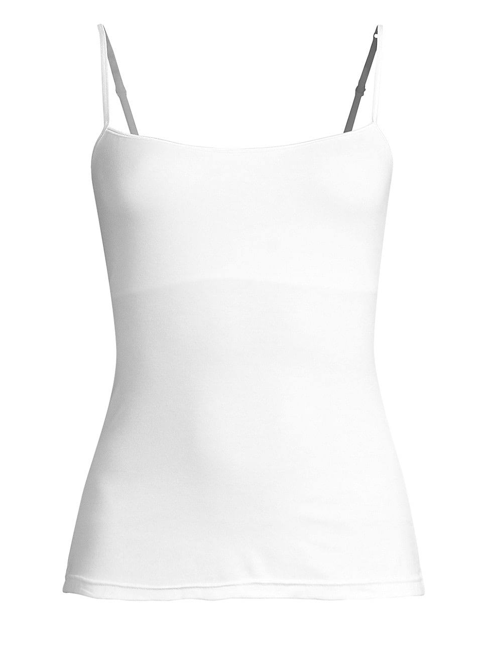 White Long Camisole C6740